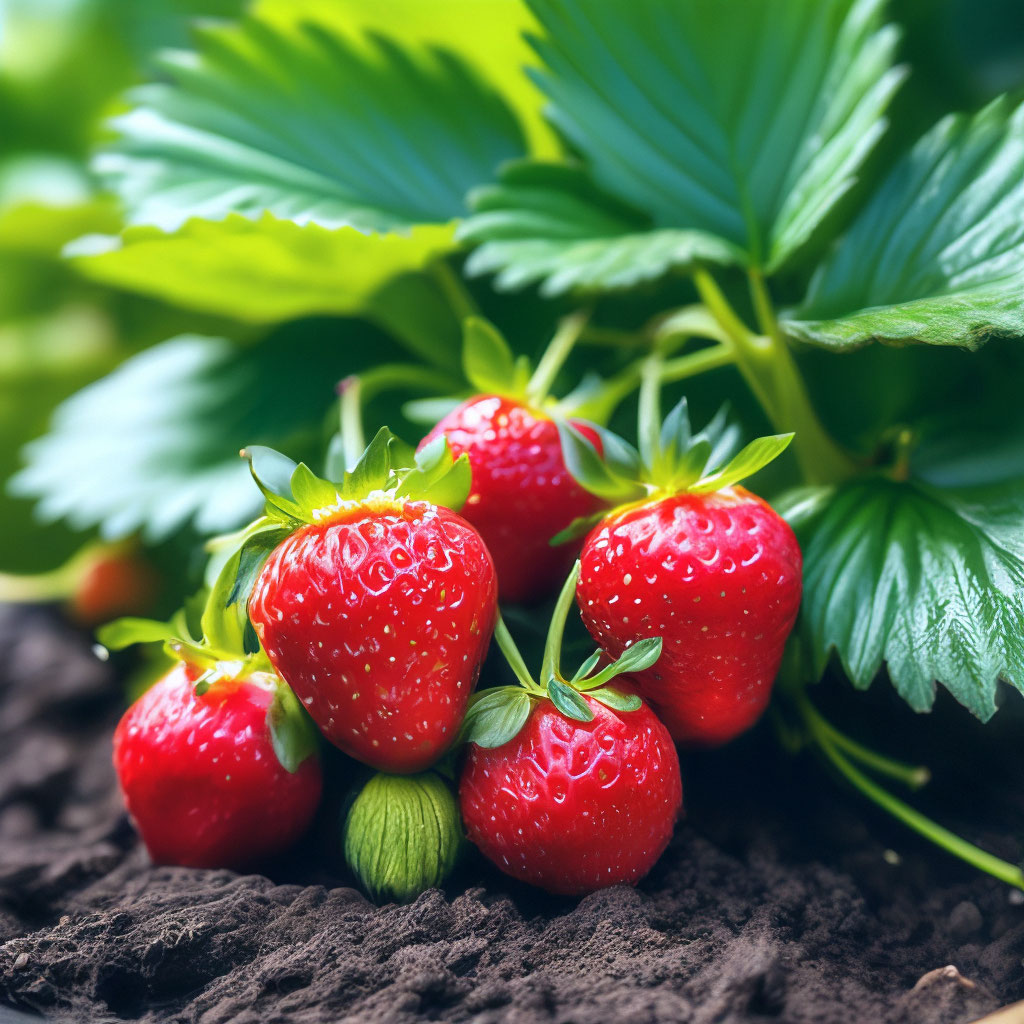 Клубника в СЦ Корекозево