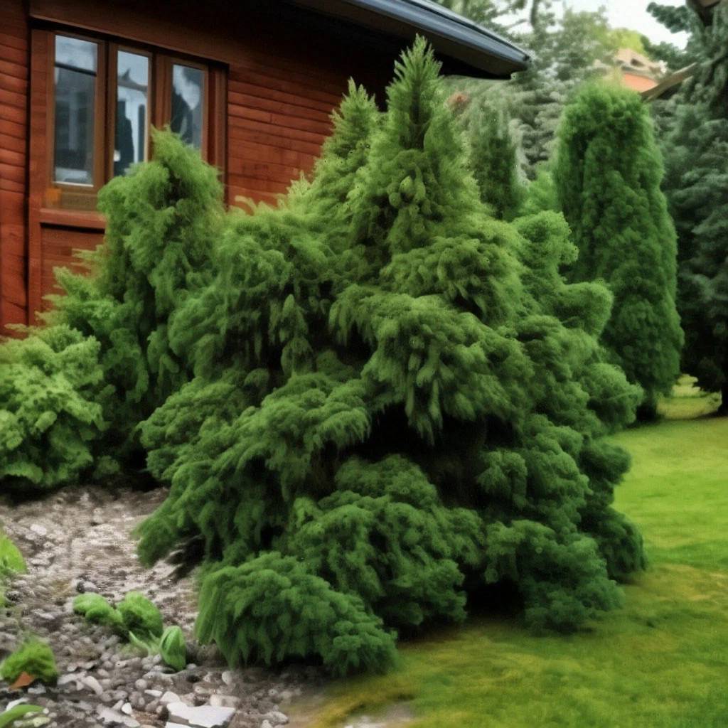 Хвойные растения в СЦ Корекозево